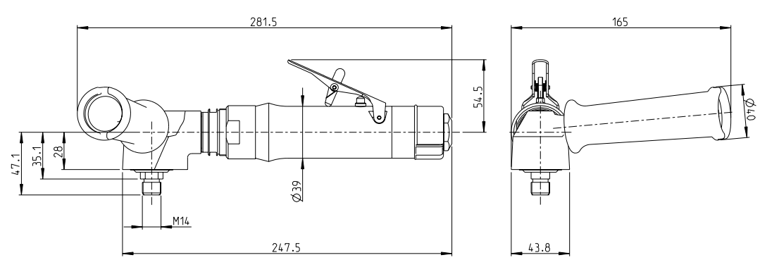 Atlas阿特拉斯 G2407-M14抛光磨砂机结构图 Atlas阿特拉斯 G2407-M14抛光磨砂机结构图